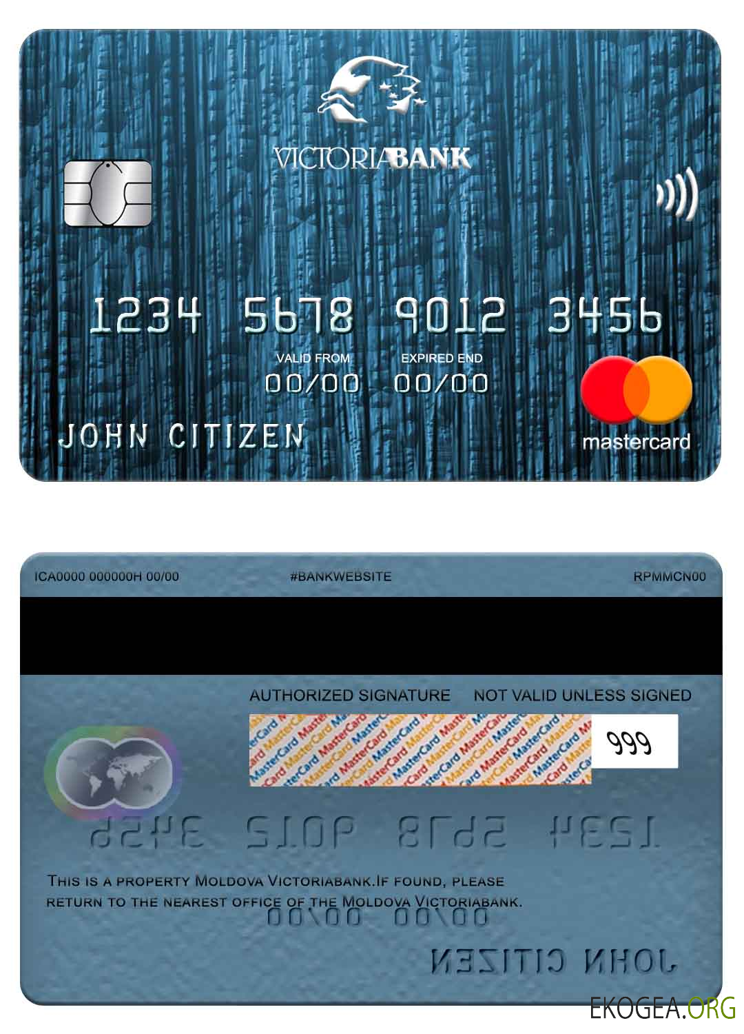 Moldavie Victoriabank mastercard